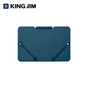 日本KING JIM Sand It (2512-BL)名片夾