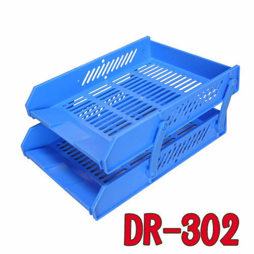 龍和 DR-302 活動式二層公文架 A4