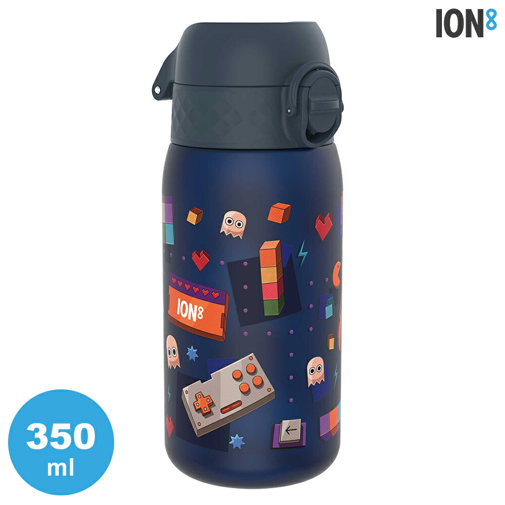 ION8 Small 運動休閒水壺I8RF350 / Gamer深藍 (收納扣環) 350ml