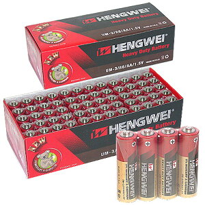 [漫朵拉情趣用品]【HENGWEI】3號環保碳鋅電池一盒(60顆入)* [本商品含有兒少不宜內容]NO.10010-2