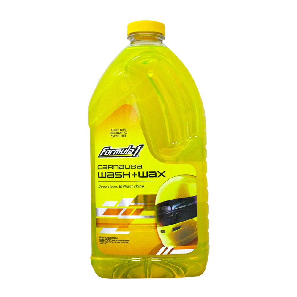 Formula 1 CARNAUBA WASH & WAX 亮澤 含棕梠蠟洗車精(大) #15032 39615032-1