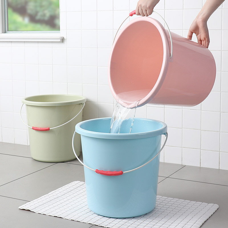 新特大號加厚耐摔塑料桶手提水桶洗澡洗衣泡腳洗車桶家用儲水桶。