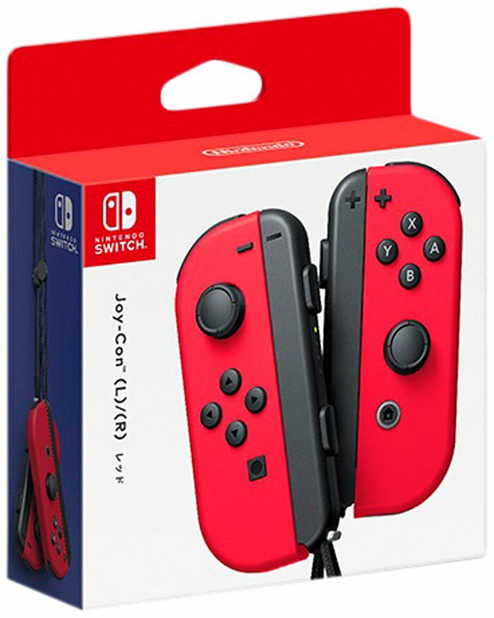 <br/><br/>  [刷卡價] 任天堂 原廠 Switch主機 NS Joy-Con 左右手控制器+LR腕帶 全紅手把<br/><br/>