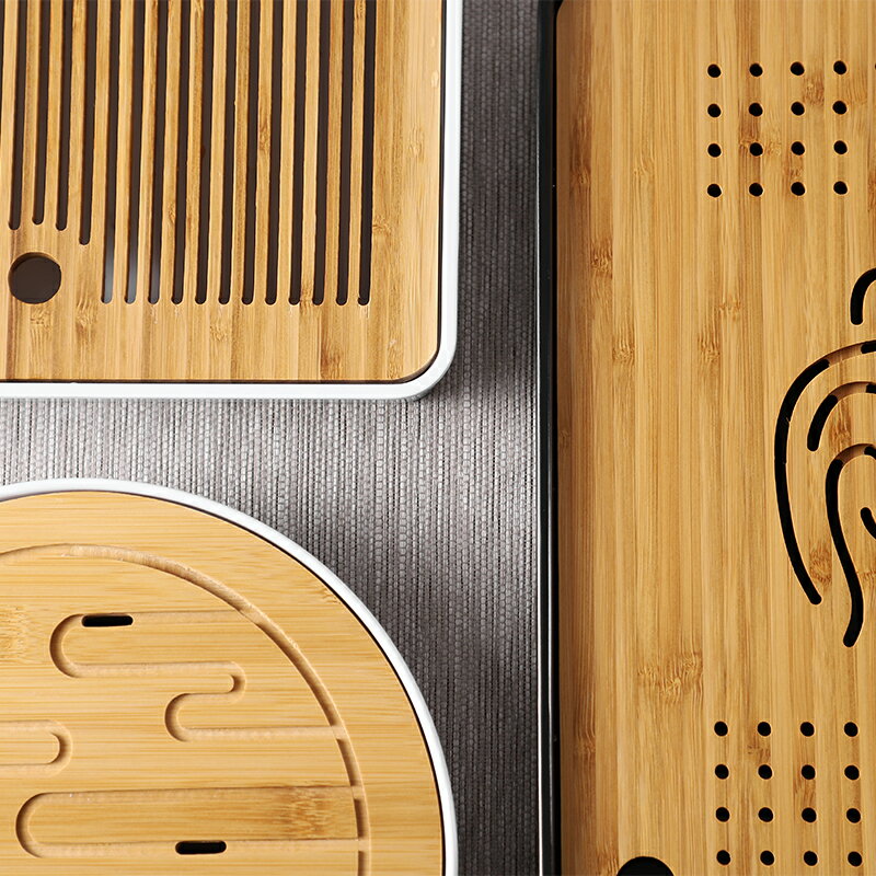 實木茶盤家用托盤小型簡約瀝水盤茶托盤儲水干泡臺辦公室蓄水茶臺 4