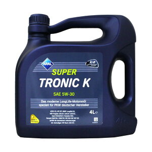 ARAL SUPER TRONIC K 5W30 合成機油 4L【樂天APP下單9%點數回饋】