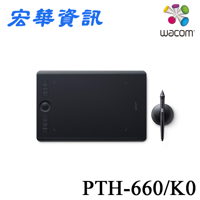 (活動)(現貨)台南專賣店 Wacom Intuos Pro medium PTH-660/K0專業繪圖板 店內購買更優惠