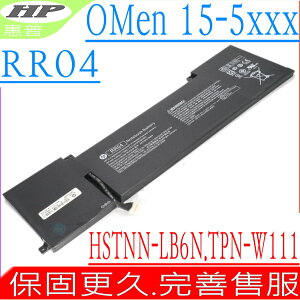 HP RR04 電池 適用惠普 Omen 15-5000,15-5014TX,15-5016TX,15-5113TX,15-5008TX,15-5009TX,15-5010nr,15-5100NA,15-5200,15-5250NF,15T-5000,15T-5100,TPN-Q116,TPN-Q147,TPN-Q148,TPN-Q149,HSTNN-LB6N,778951-421