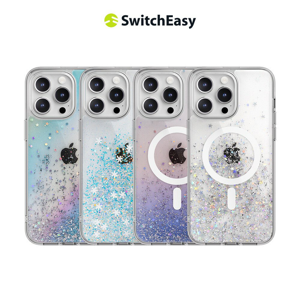SwitchEasy 魚骨牌 iPhone 16 i15 i14 Starfield 星沙防摔手機殼 支援MagSafe