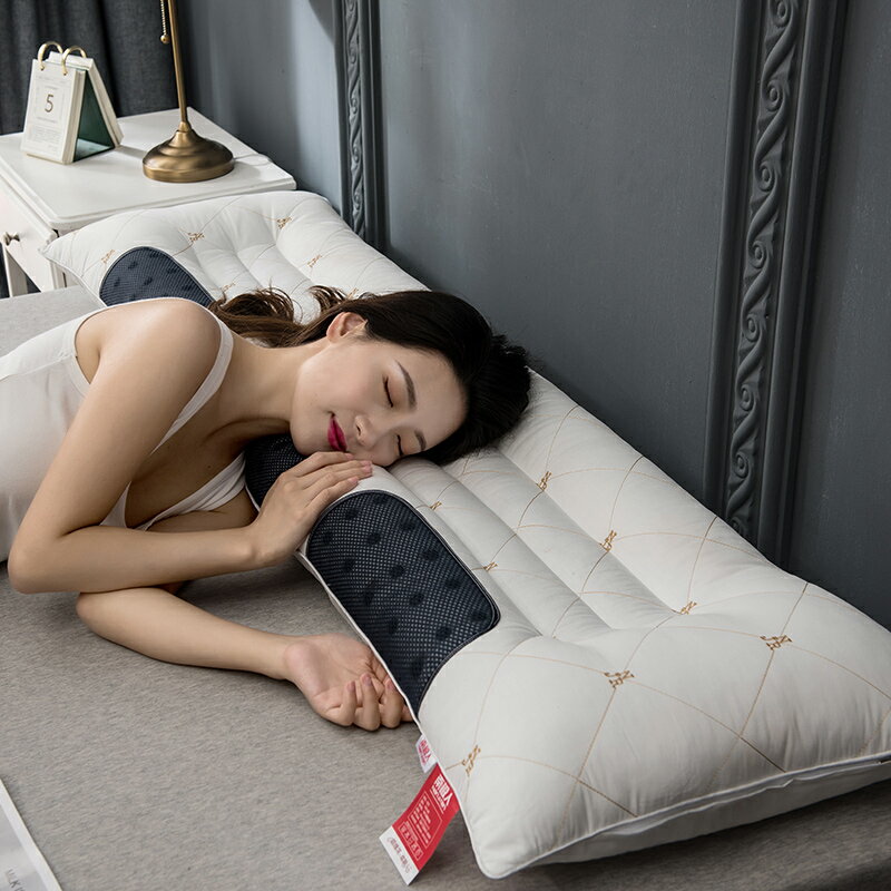 決明子枕頭雙人情侶一體護頸椎助睡眠蕎麥枕芯1.8米家用1.5長整頭