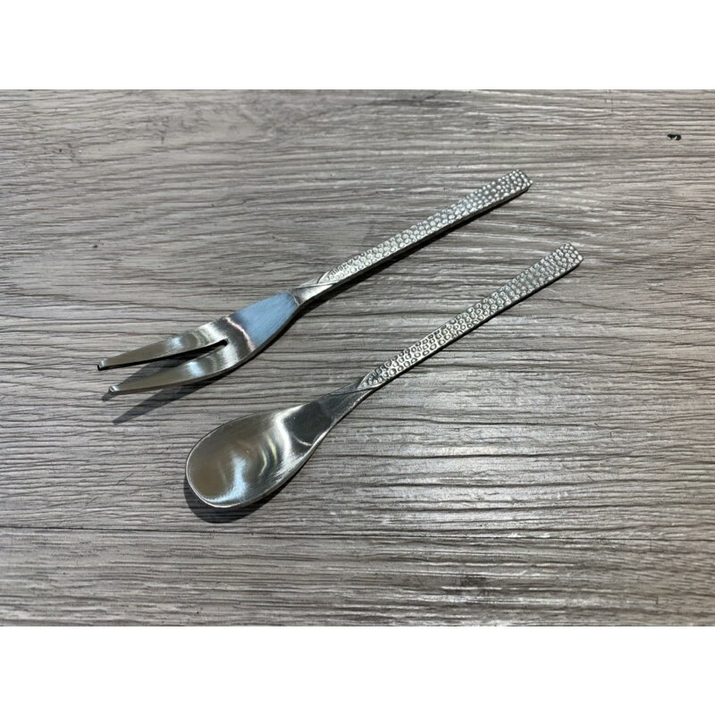 LMG銀鱗咖啡匙‧水果叉·平底匙❇️SUS #316不銹鋼(砂光）❇️厚實飽滿設計❇️耐溫耐酸鹼抗腐蝕❇️保溫保冷效果佳