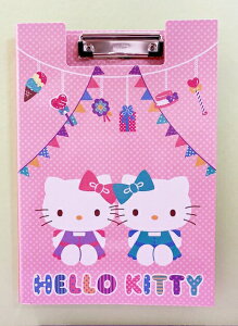 【震撼精品百貨】Hello Kitty 凱蒂貓 三麗鷗 KITTY 日本A4文件夾/板-粉點#25039 震撼日式精品百貨