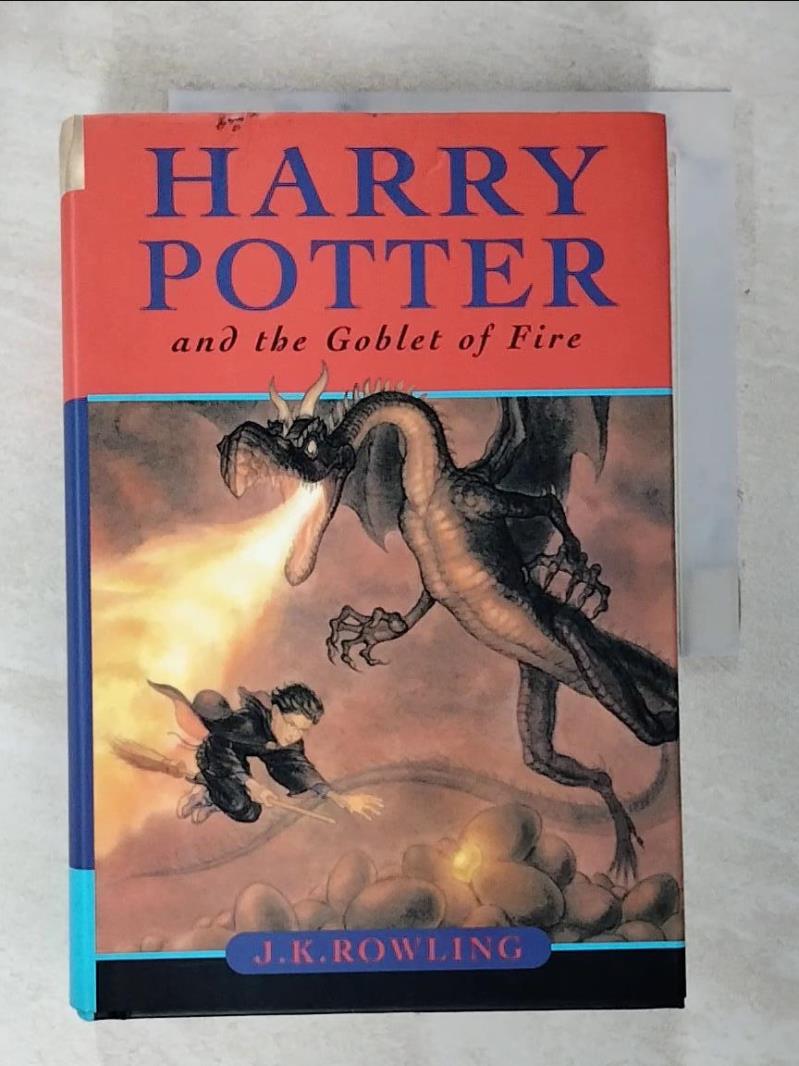 【書寶二手書T4／一般小說 AP9】Harry Potter and the Goblet of Fire J.K. Rowling