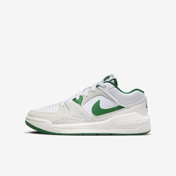 Nike Jordan Stadium 90 GS [DX4399-103] 大童 休閒鞋 運動 喬丹 麂皮 穿搭 白綠
