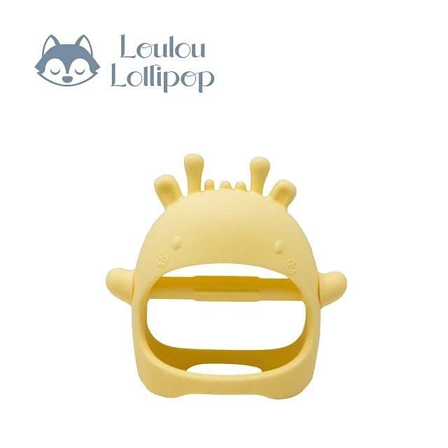 Loulou Lollipop 手套矽膠固齒器(825754040856俏皮長頸鹿) 371元