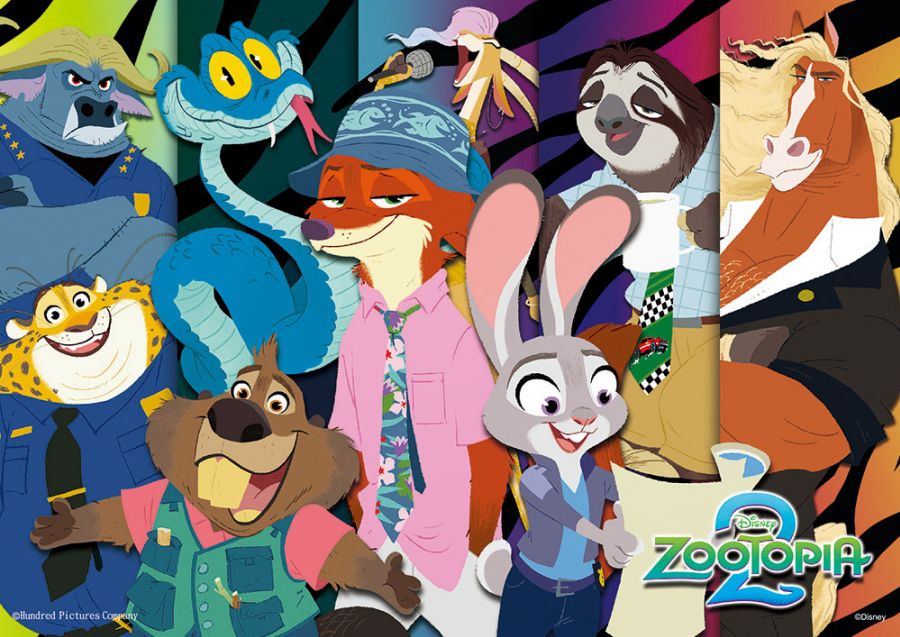 【拼圖貓】百耘圖 - Zootopia 2 動物方城市2(2)拼圖108片 HPD0108-342