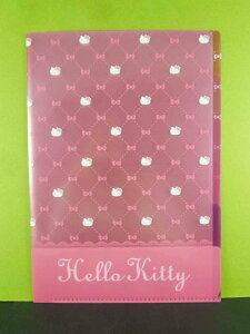 【震撼精品百貨】Hello Kitty 凱蒂貓 5格資料夾 KT小頭圖案/桃色 震撼日式精品百貨