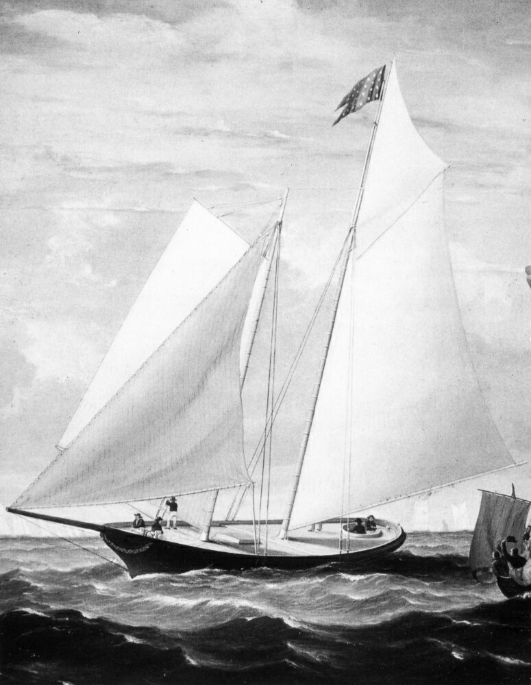 yacht race 1851