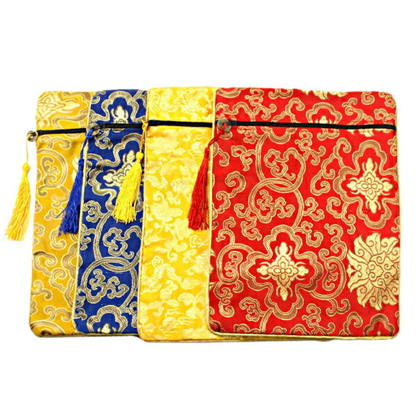 錦緞經書袋-大 A4佛經袋佛珠袋平板電腦收納包 飾品袋禮品袋包裝袋 贈品禮品