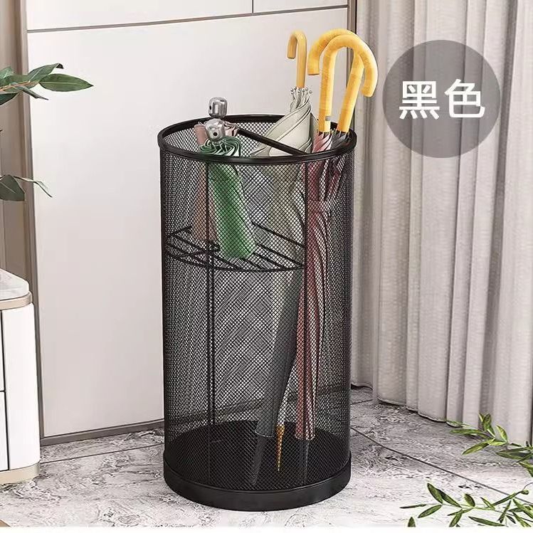 免運 家用門口傘架置物架放傘筒商用進門瀝水傘桶雨傘架入戶收納架雨傘 可開立發票