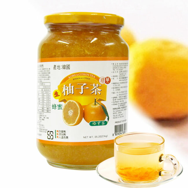 【迎華】韓國 蜂蜜柚子茶（1000g/罐）