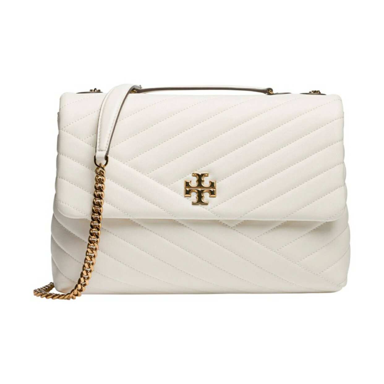 TORYBURCH皮革條紋翻蓋單肩斜跨包58465(藍色現貨+預購)    ~【 菲尼斯 國際精品 ★ APP下單天天10%點數回饋 】 7