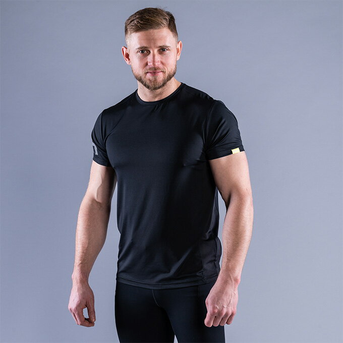 ｜享趣戶外｜《CLN Athletic》CLN MIST T-SHIRT 短袖排汗衣(男)黑色