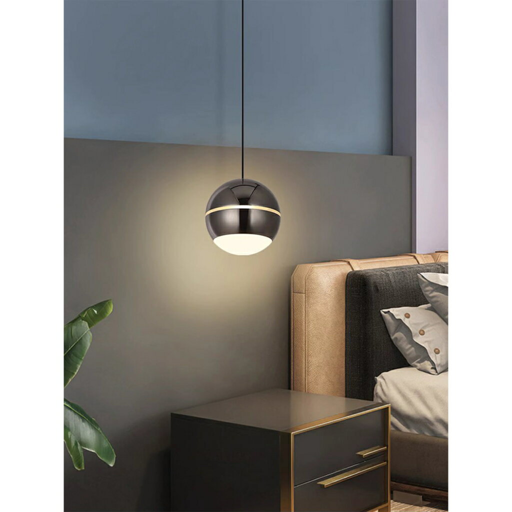 Ball 球型自由升降吊燈 吊線燈 小吊燈 單頭吊燈 7W LED 110-220V 3