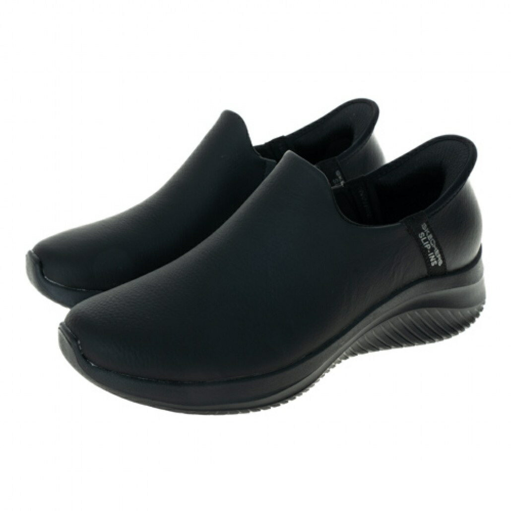 Skechers Slip-Ins 瞬穿科技舒適科技 ULTRA FLEX 3.0 全黑 工作鞋 149593BBK