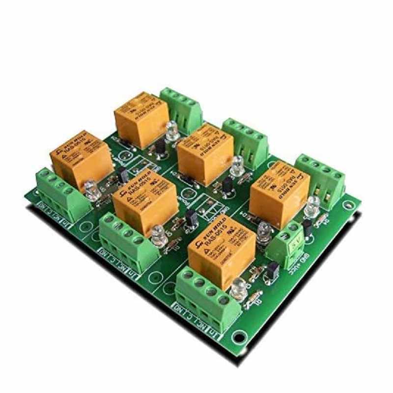 Denkovi 6 Channel 10A Relay Board 5VDC for Your Arduino or Raspberry PI, PIC, AVR, ARM [2美國直購]