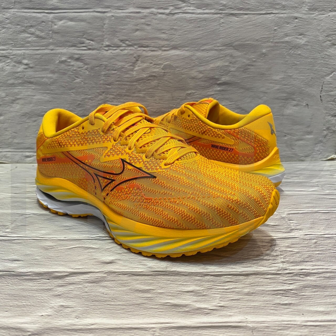 美津濃 MIZUNO WAVE RIDER 27 男慢跑鞋 寬楦 J1GC230456 慢跑鞋 馬拉松