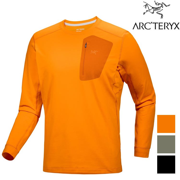 Arc'teryx 始祖鳥 Rho LT Crew Neck 男款 長袖圓領排汗衣 X000009417