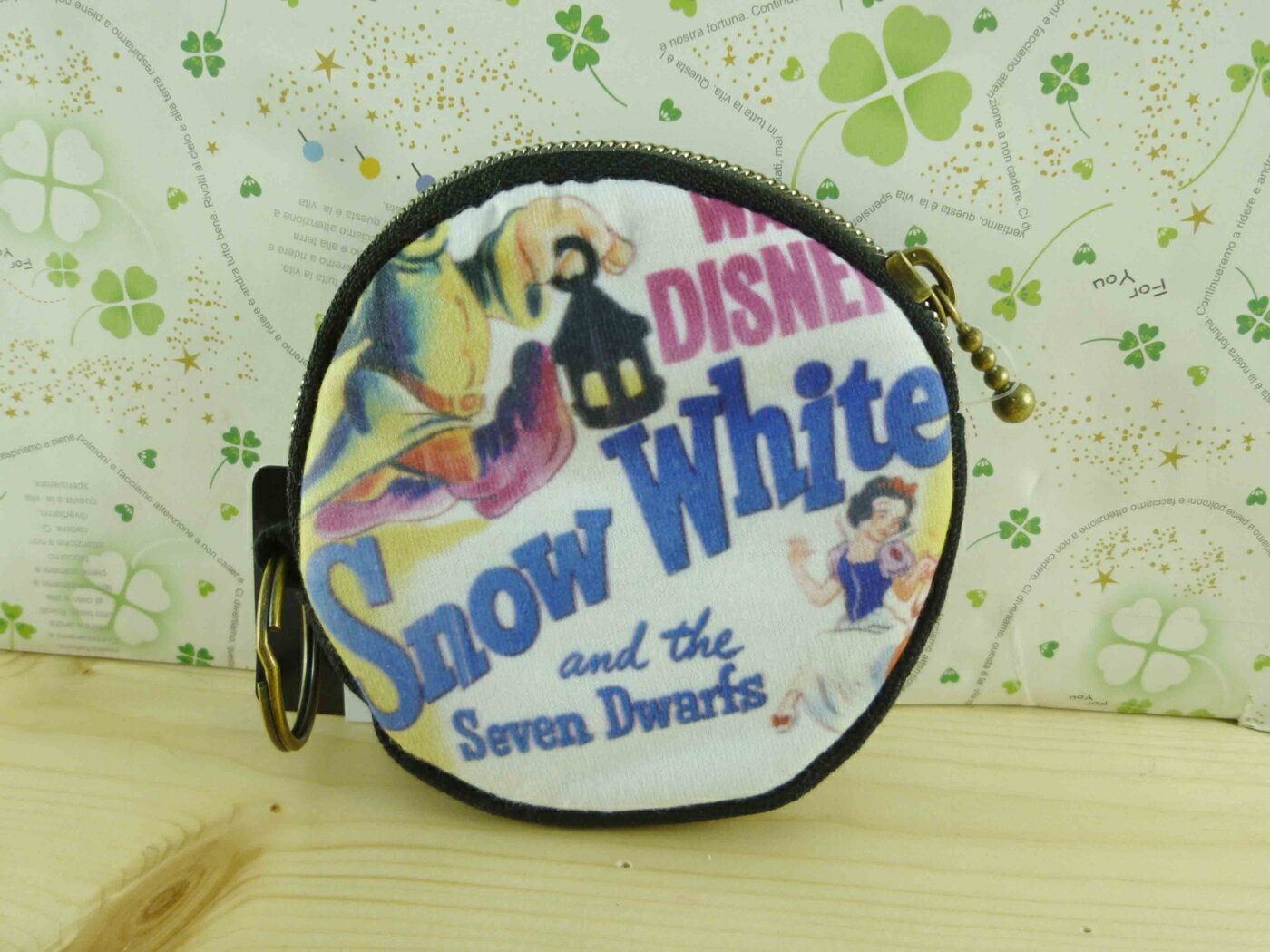 【震撼精品百貨】Disney 迪士尼公主系列 白雪公主短夾 震撼日式精品百貨