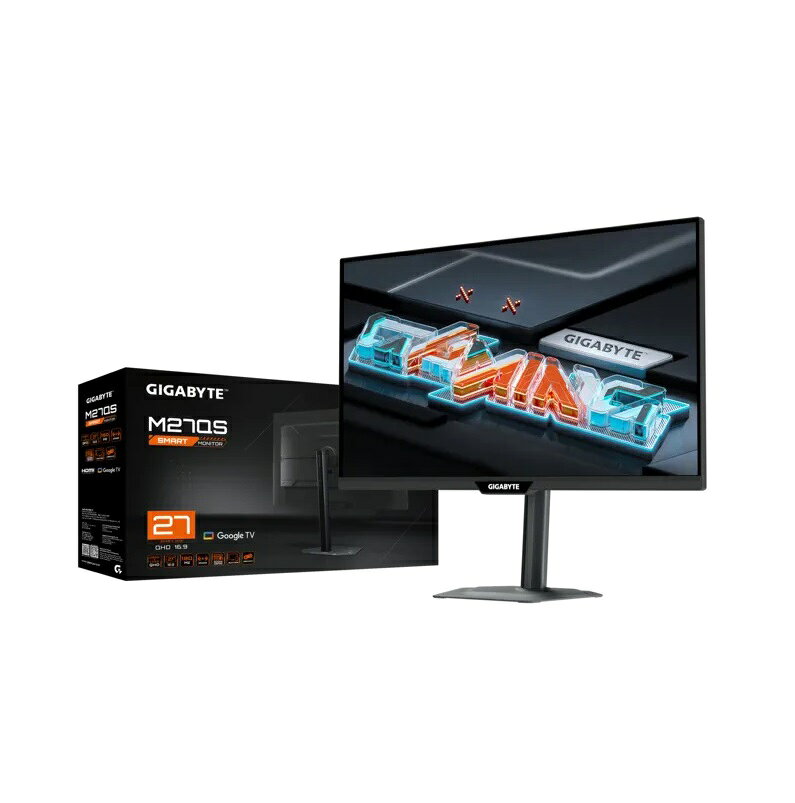GIGABYTE 技嘉 M27QS 2K/180Hz/1ms/IPS/HDR400/KVM 27吋電競螢幕