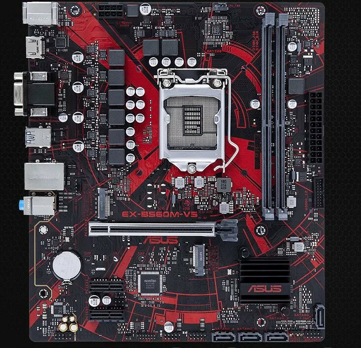 【現貨熱賣】華碩EX-B560M-V5主機板 工包配件齊全 量大優惠 電腦工作室首選