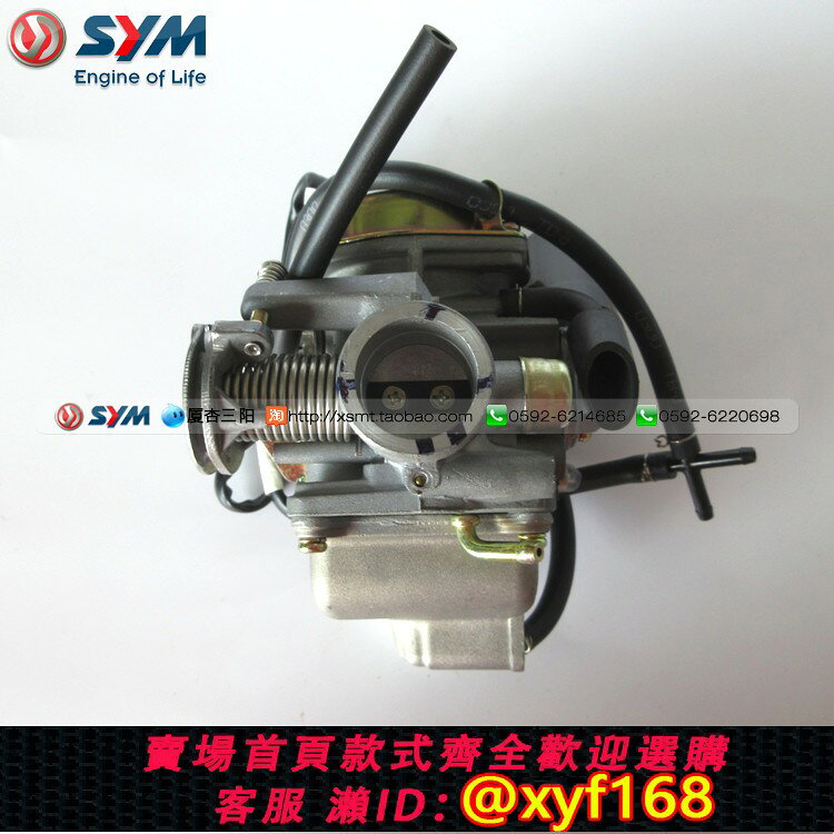 {保固一年 可打統編}SYM 廈杏 三陽機車 新款悍將XS125T-2D 2E 2F 2G 化油器總成 國三