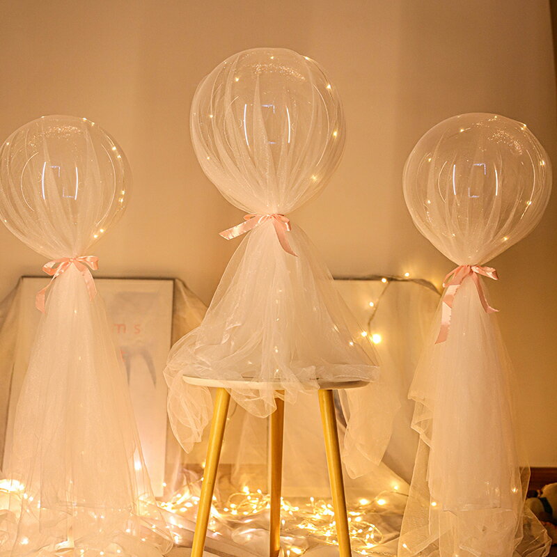 生日裝飾場景佈置結婚婚房套裝波波球表白求婚道具情人節網紅氣球