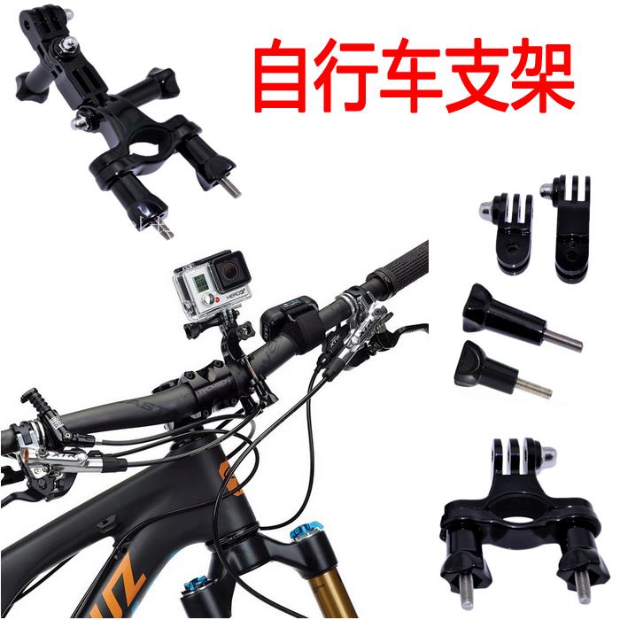 Gopro配件Hero5 4 3+自行車支架 運動相機支架單車夾自行車固定架