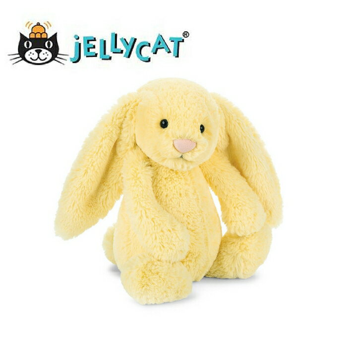 ★啦啦看世界★ Jellycat 英國玩具 / 黃兔子 玩偶 彌月禮 生日禮物 情人節 聖誕節 明星 療癒 辦公室小物
