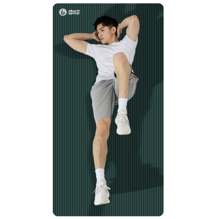 男士健身墊家用瑜伽墊子加厚加寬加長防滑運動跳繩減震隔音地墊子