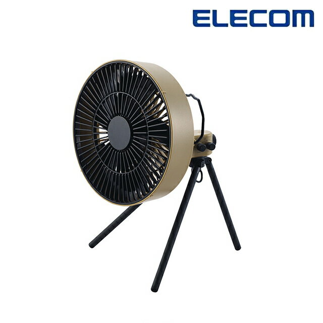 ELECOM NESTOUT四季循環扇附支架 M FAN-NEST-GF1BE 沙黃