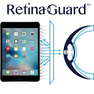RetinaGuard 視網盾│iPad mini 2019 / iPad mini 4 防藍光保護膜│7.9吋│5H硬度│非滿版│SGS認證