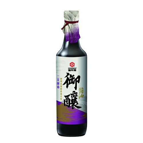 統一龜甲萬御釀醬油玻璃瓶300ml【愛買】