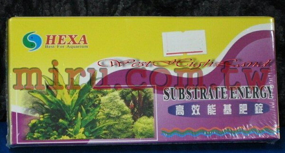 【西高地水族坊】HEXA 高效能基肥錠(20錠)
