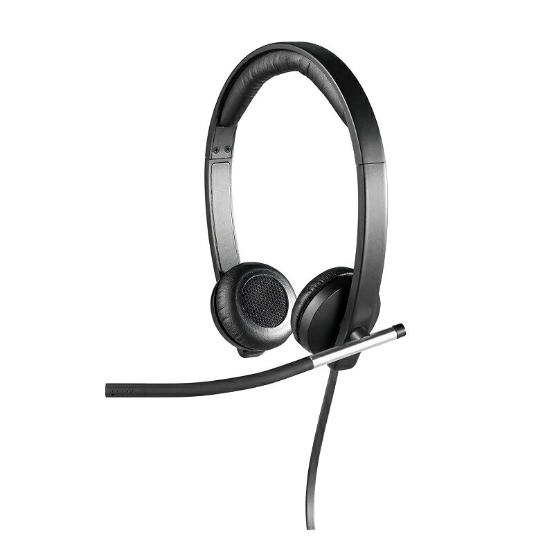 Logitech USB Headset Stereo 立體聲耳機 H650e 頭帶式 [2美國直購]