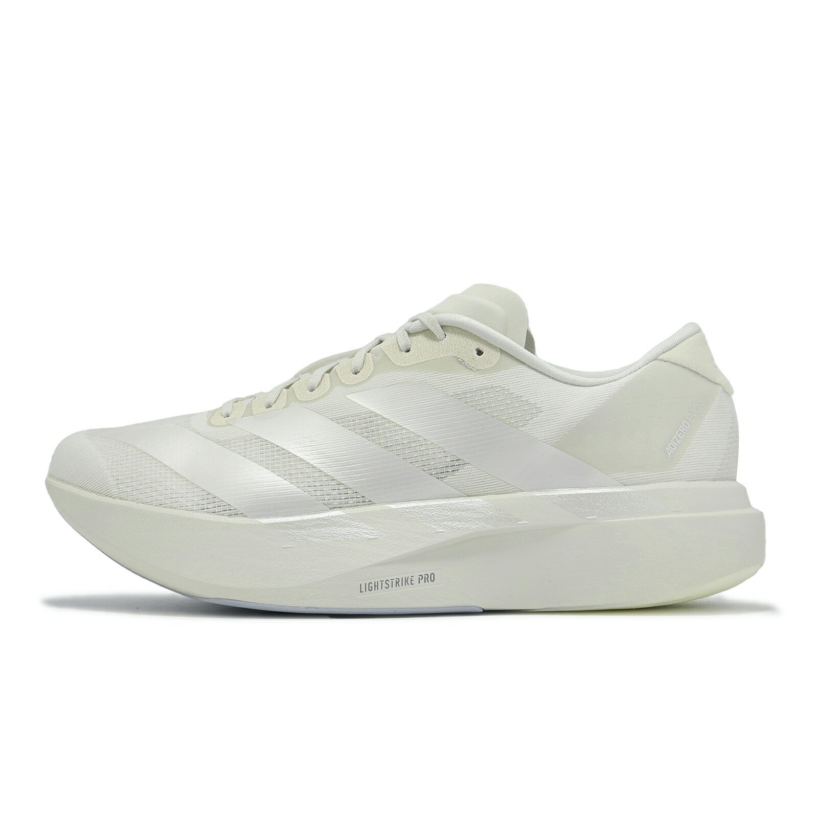 adidas 愛迪達 慢跑鞋 Adizero Evo SL M 男鞋 米灰 銀 緩震 運動鞋
