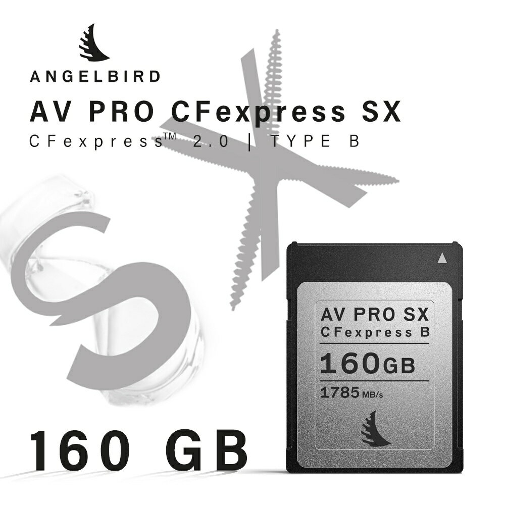 【EC數位】Angelbird AV Pro CFexpress SX TypeB 160G 記憶卡 1785/1600