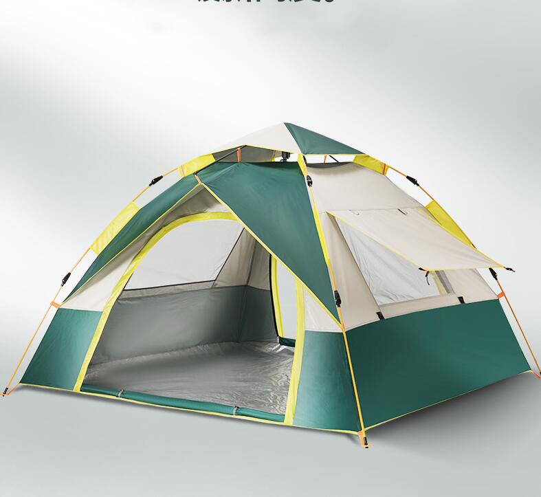 帳篷 戶外 露營便攜式 可折疊 自動 加厚 防曬 野外 野餐 家用 全套 野營 裝備