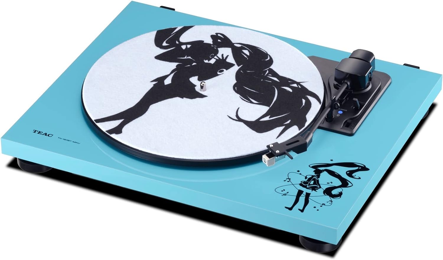 日本公司貨 TEAC TN-180BT-MIKU 初音未來 聯名款 黑膠唱片機 黑膠唱盤 miku VM唱頭 附唱片