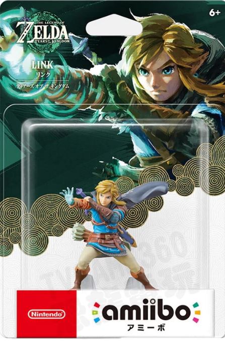 yes99buy電玩  任天堂塞爾達傳說王國之淚amiibo手辦林克弓箭曠野黃昏公主守護者