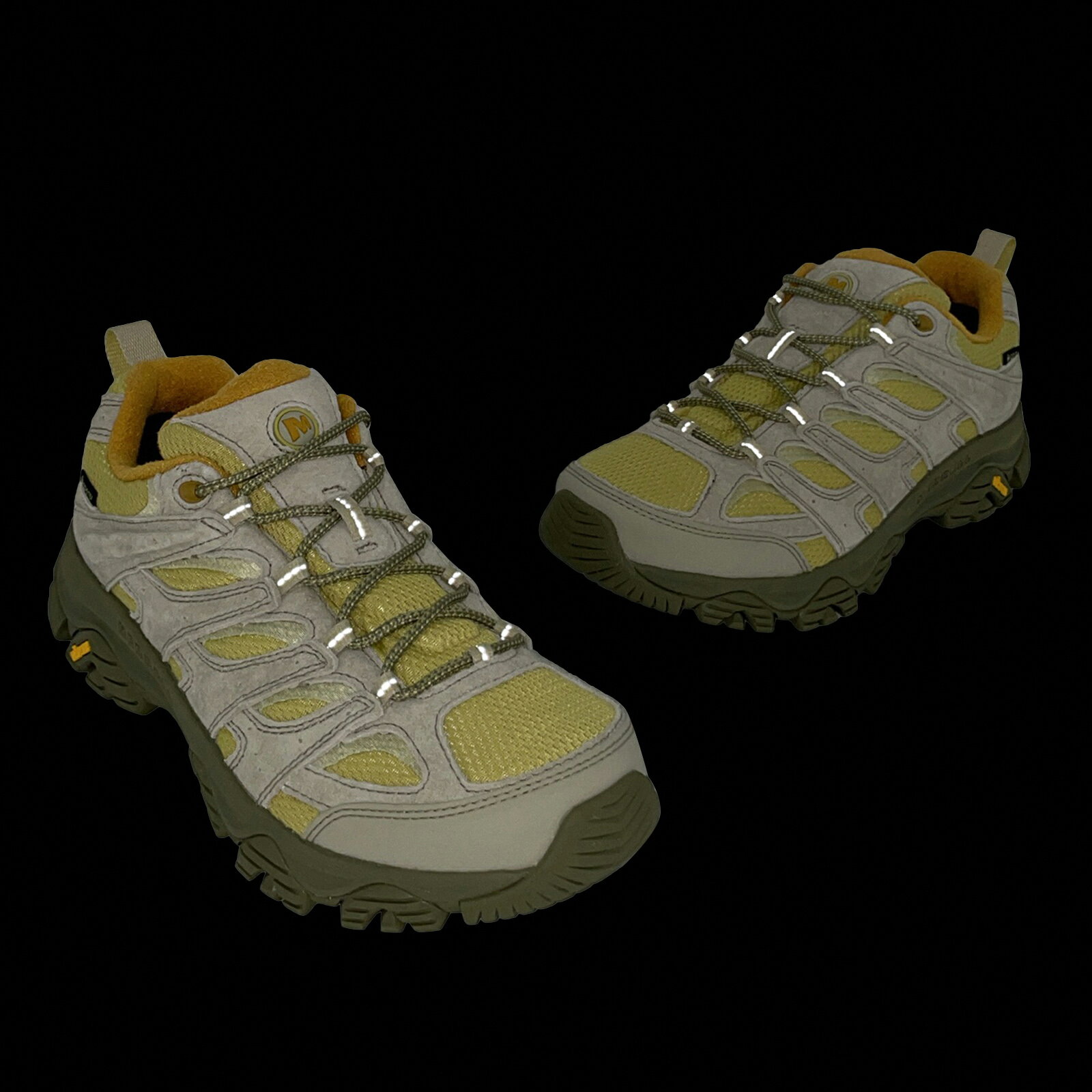 Merrell 戶外鞋 Moab 3 GTX 男鞋 芥黃色 防水 黃金大底 襪套式 登山 機能 越野 ML066069 6